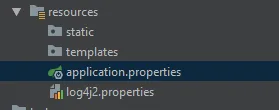 Archivo de configuración del log
