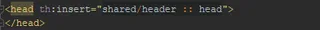 Llamada al fragment head desde el logger