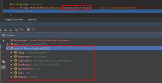 Llegada de la información al controlador correctamente