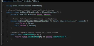 AndSpecification para realizar más de un filtro