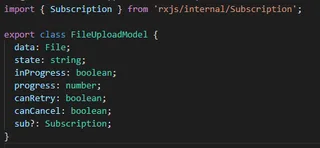 Model FileUploadModel