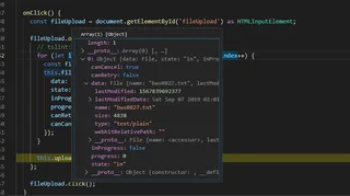 Luego de seleccionarlo, se carga al array de archivos y se envia al uploadfiles