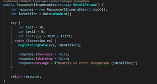 Evento de error disparándose