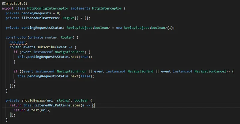 Implementación interceptor parte I