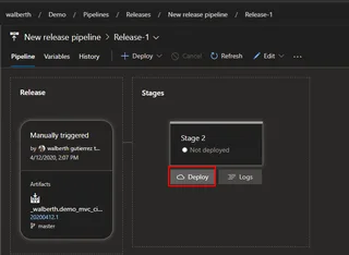 Realizamos el deploy