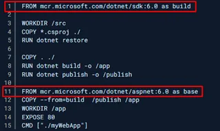 Dockerfile con Multiple Stage
