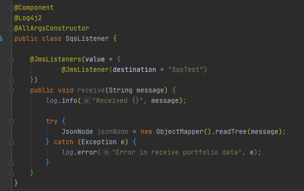 SqsListener